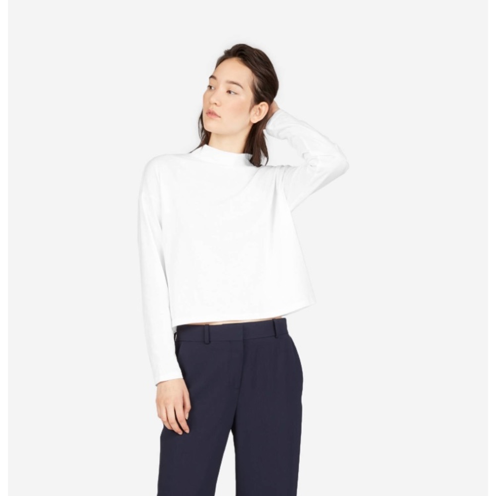 Everlane Square Mockneck tee